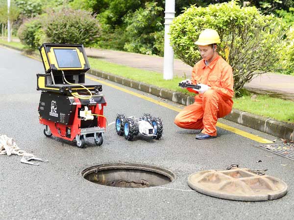 泾源管道机器人检测